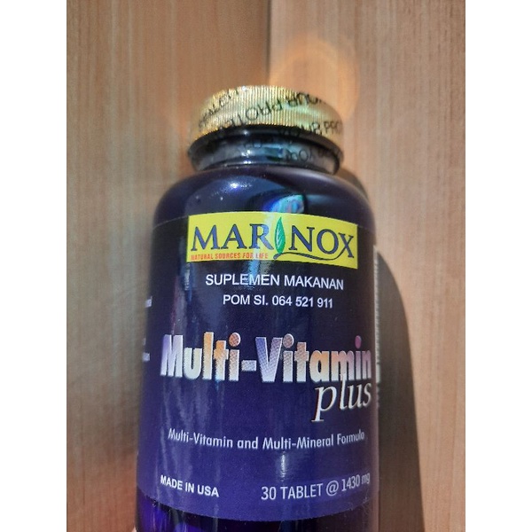 marinox multivitamin isi 30 tablet
