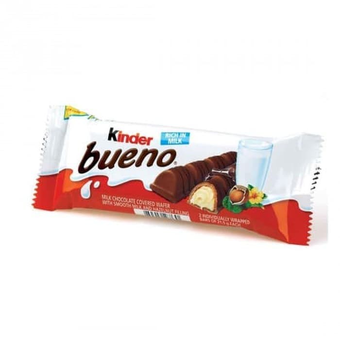 

KINDER BUENO CHOCOLATE 2'S 43GR