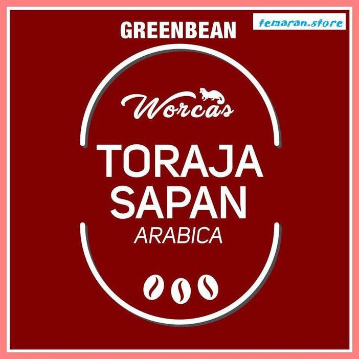 

Kopi- Toraja Arabica Green Bean 1Kg (Biji Kopi Mentah) -Biji-Kopi.