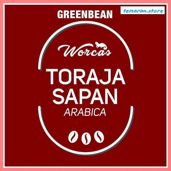 Kopi- Toraja Arabica Green Bean 1Kg (Biji Kopi Mentah) -Biji-Kopi.