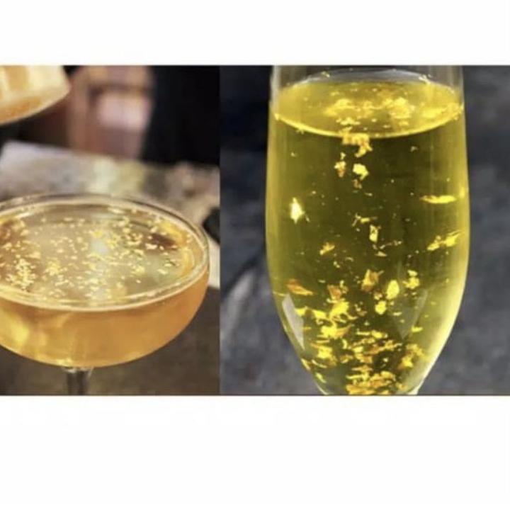 

Miliki Gold Flakes Gold Leaves Hiasan kue Emas Bisa Dimakan ,,