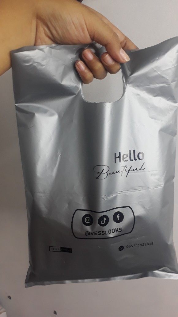 Sablon Plastik Tanpa Pre Order Plong Uk 20x30 Plastik Packing Olshop