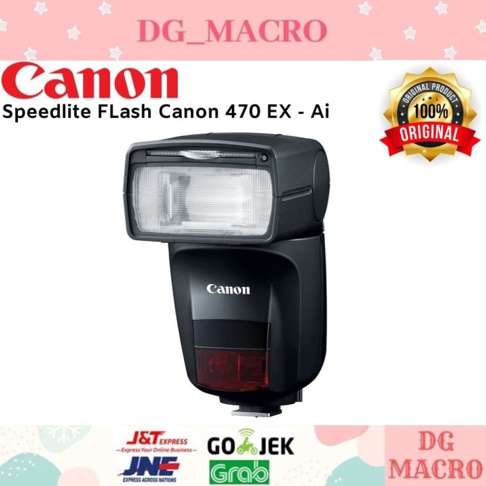 FLASH SPEEDLITE CANON 470 EX AI - ORIGINAL / GARANSI RESMI 