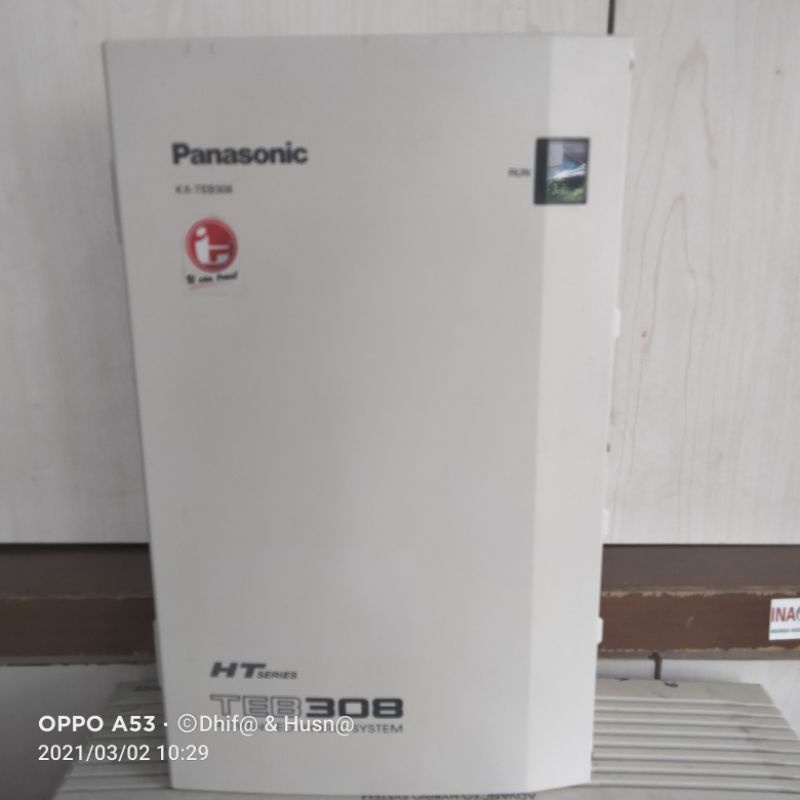 PABX PANASONIC KX TEB308 KAP 3 LINE 8 EXTENSION