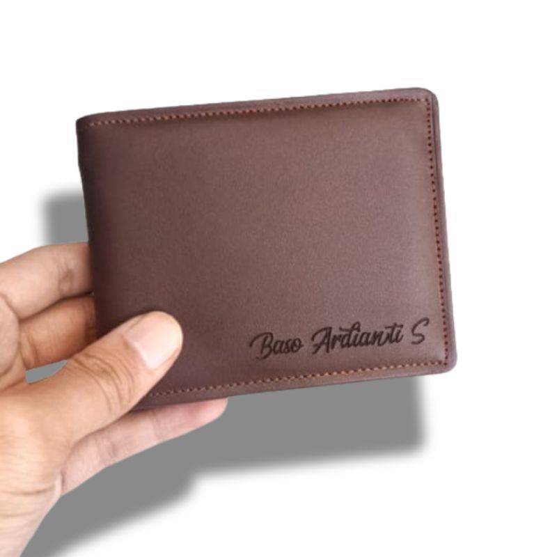 Dompet Kulit Pria 100% ORIGINAL Kulit Asli FREE Ukir Nama