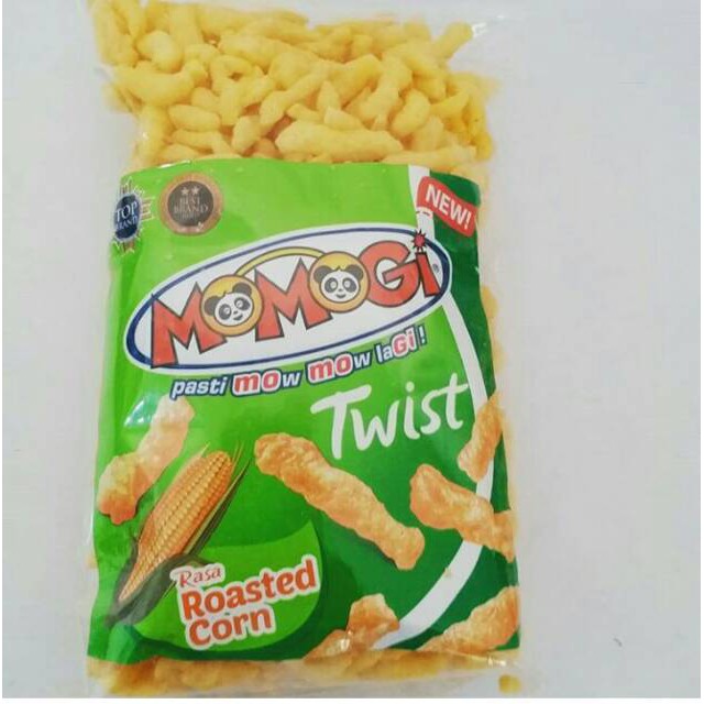 

SNACK KILOAN MOMOGI TWIST ROASTED CORN REPACK ORI MURAH 250GR