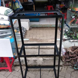 dibeli CUSTOM  RAK  AQUARIUM  UKURAN 60x30x120 3 TINGKAT 