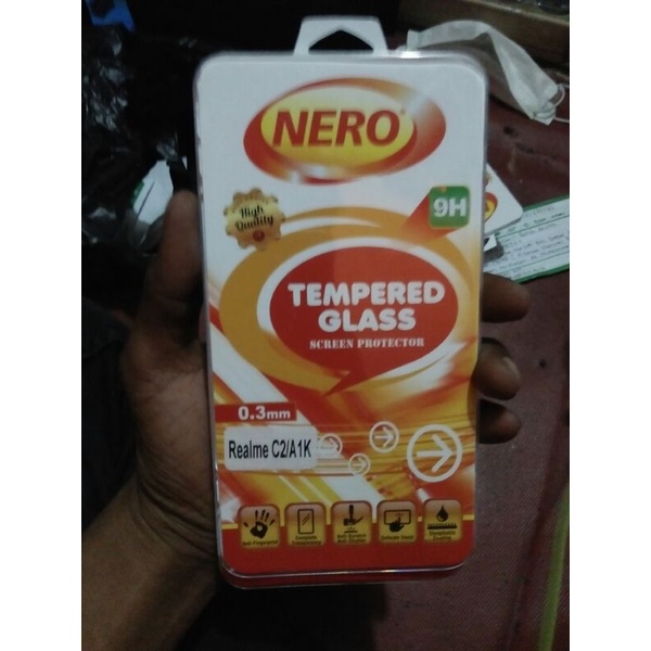 NERO TEMPERED GLASS REALMI C2