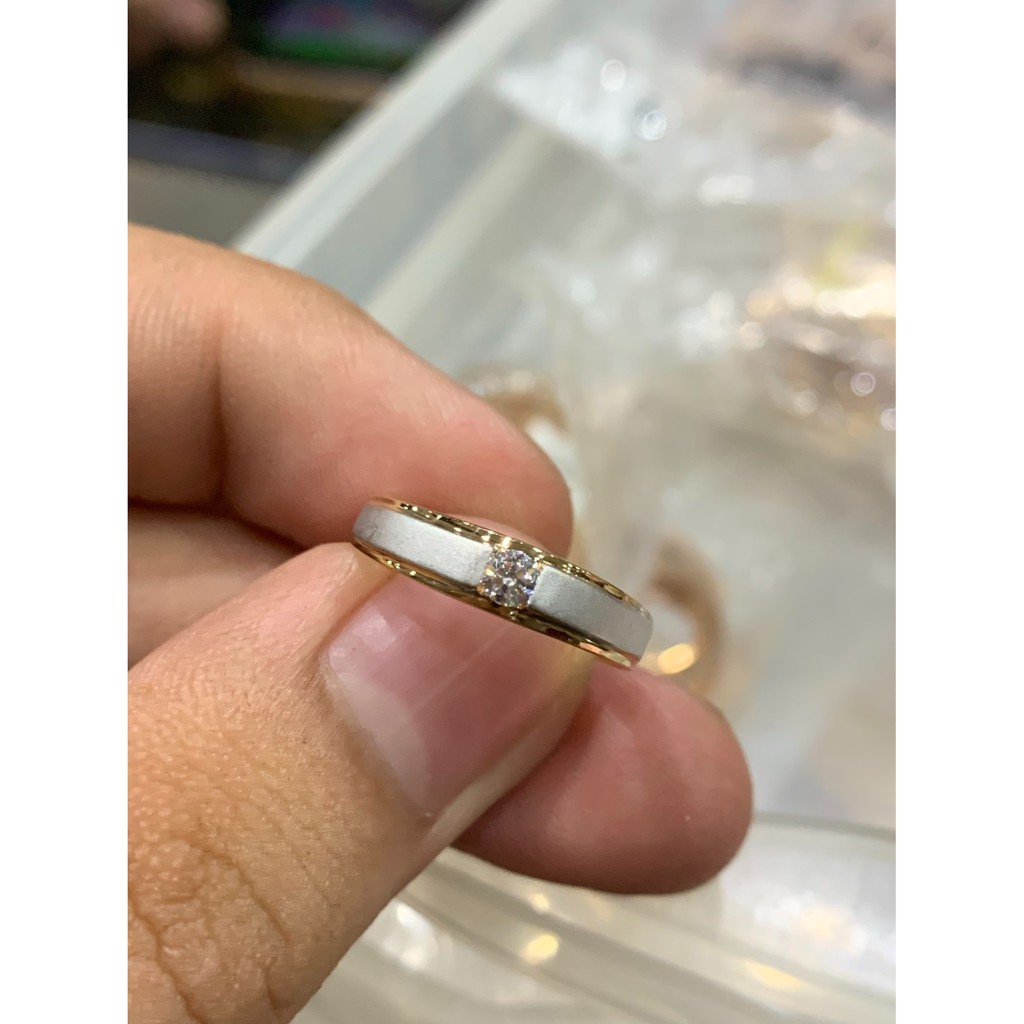 700 Cincin asli kadar 70% 22 surabaya gold whitegold kuning putih tunangan lamaran permata UBS