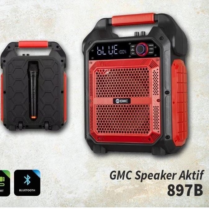 Speaker Aktif GMC type 897B khusus KotaCirebon