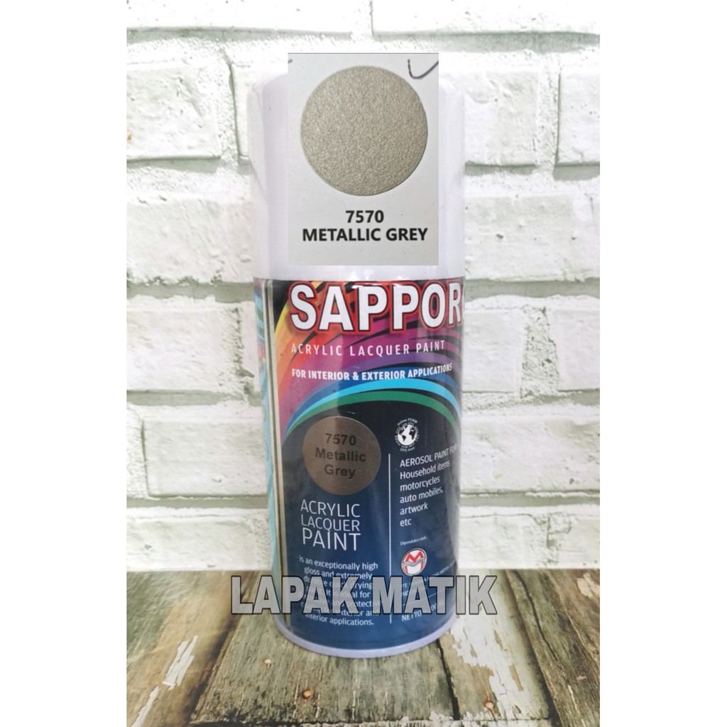 Pilok Sapporo METALIK GREY 7570 300mL