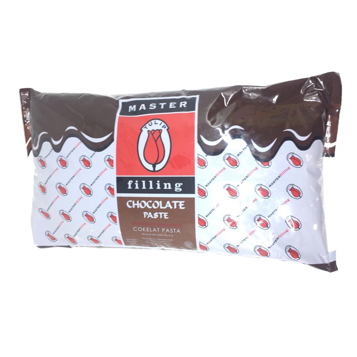 Tulip Master Filling Chocolate Pasta 500Gr REPACK/COKLAT ISIAN/COKELAT PASTA 500 GRAM