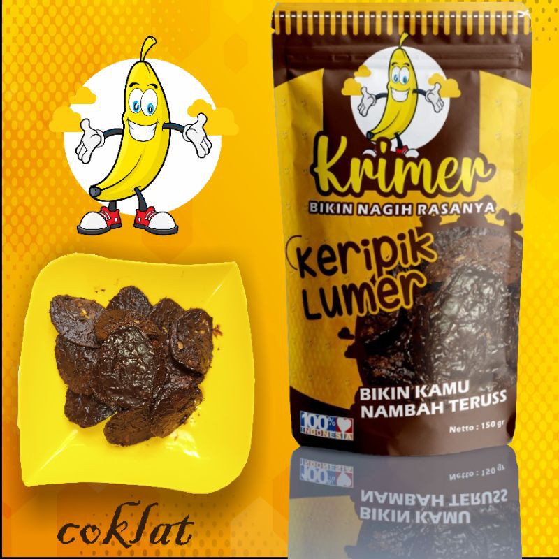 

Cemilan Keripik Pisang Coklat Lumer Paling Enak Kekinian Terlaris