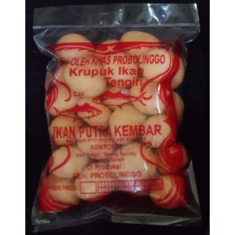 

KRUPUK IKAN TENGIRI CAP DUA IKAN KHAS PROBOLINGGO