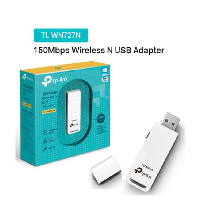 TP-LINK TL-WN727N - 150Mbps Wireless N USB Adapter