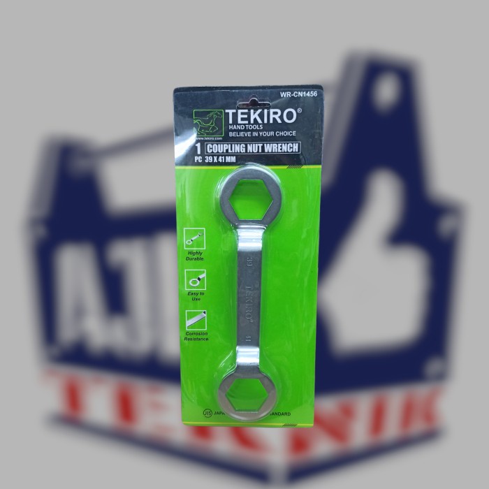 Tekiro kunci CVT sepeda motor / coupling nut wrench 39x41mm termurah