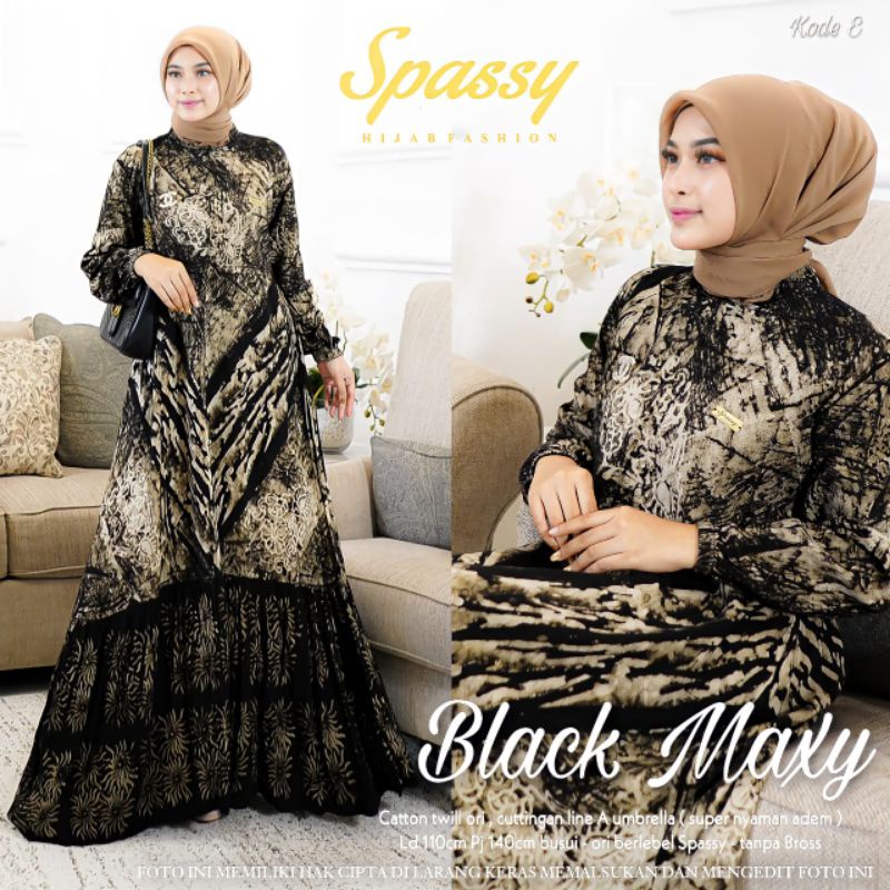 BLACK MAXY ORI BY SPPASY BERLEBEL