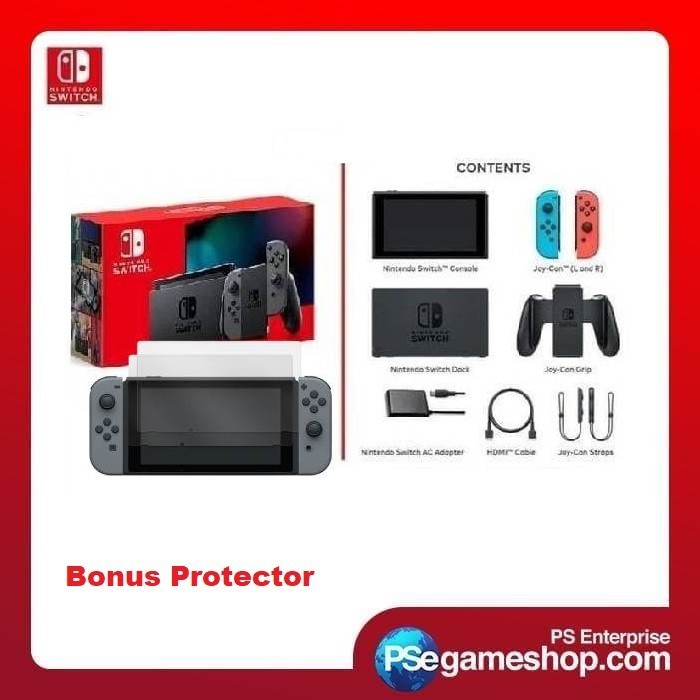 Nintendo Switch Grey V2