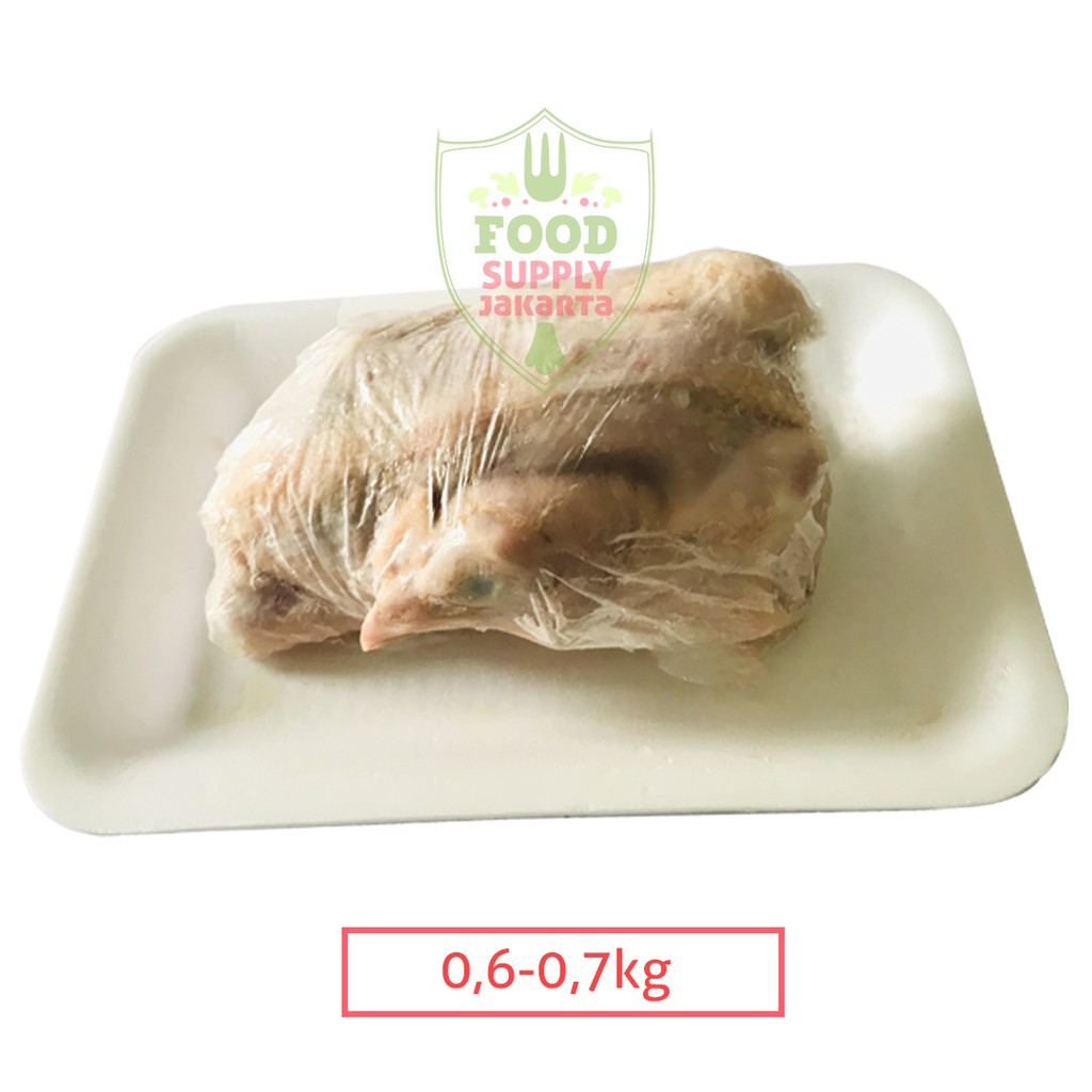 

Ayam kampung 0,6 - 0,7 kg per ekor