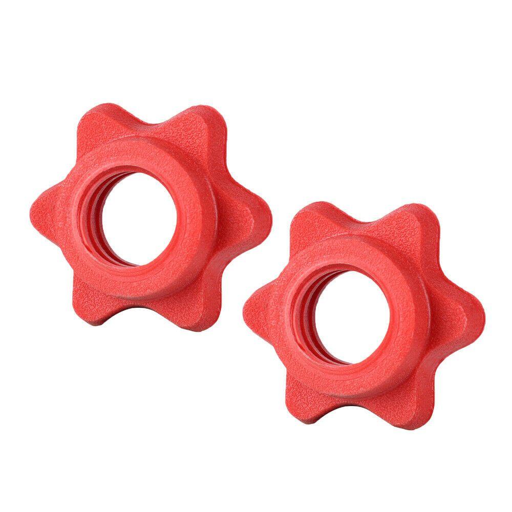 Agustina Dumbell Nut Safety Protection Anti-slip Klem Dumbell Spin-lock Fixed Dumbbell Dumbell Aksesori Mur Hexagon