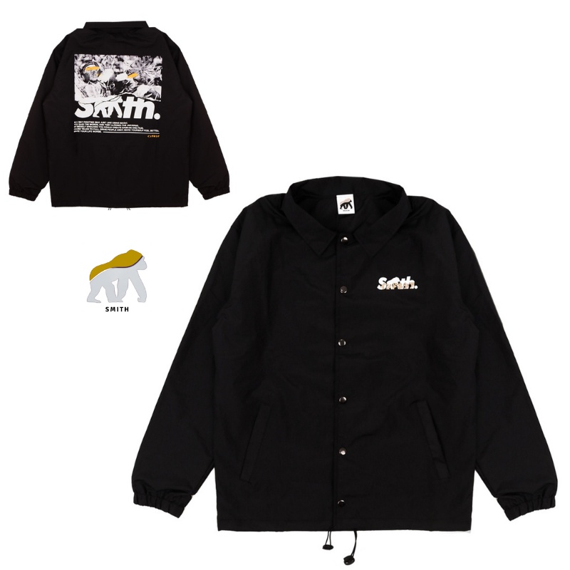 Jaket House of Smith Coach Black | Jaket Smith Pria | Jaket Coach House of Smith Pria