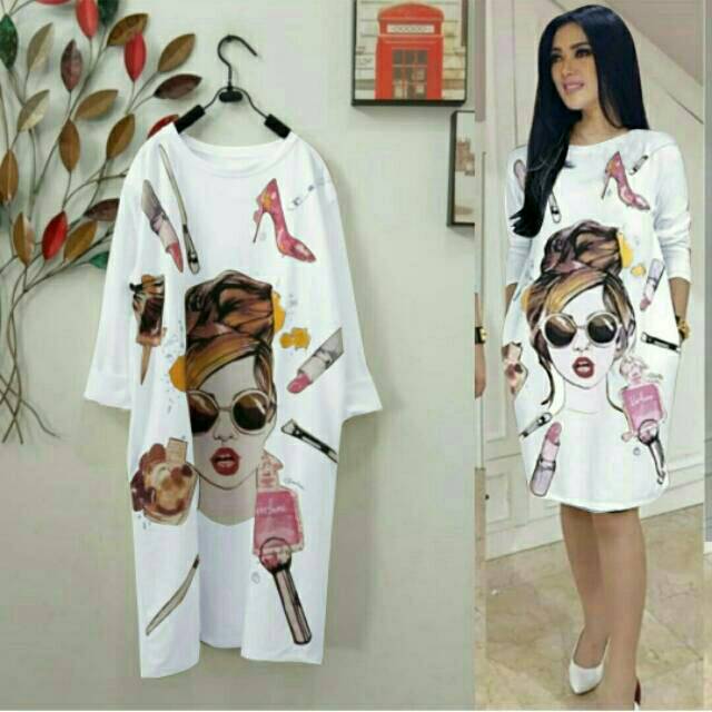 TUNIK BEAUTY GIRL FIT TO XXL