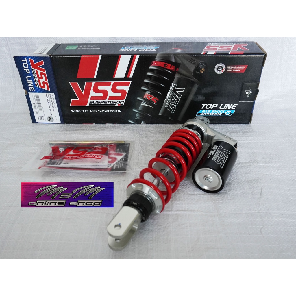 Shockbreaker Belakang YSS G-TOP TRC Mio 300mm Original YSS Thailand