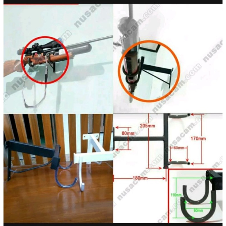 gantungan sepeda besi gantungan sepeda tempel dinding wall mounting hanger bike besi gantungan sepeda lipat