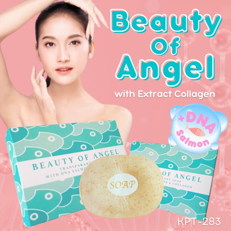 BEAUTY OF ANGEL Sabun Pemutih Pencerah Kulit Wajah &amp; Tubuh Facial And Body Soap BPOM