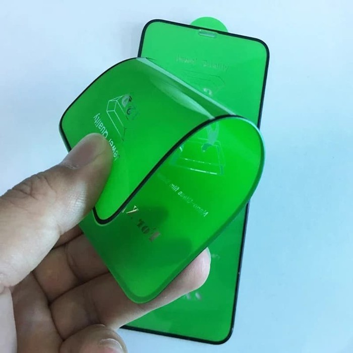 [RO ACC] FILM CERAMIC TEMPERED GLASS FULL ANTI SHOCK UNTUK IPHONE 12BIASA 6.1/12PROMAX 6.7