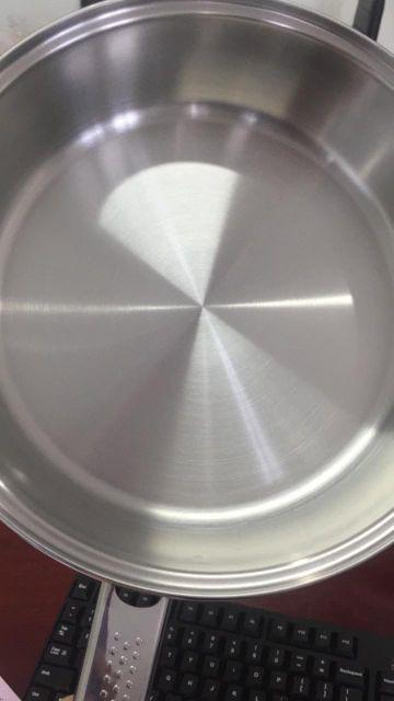 Penggorengan Stainless Zebra Fry Pan Vitalux 24cm 175325 (00230.00046)