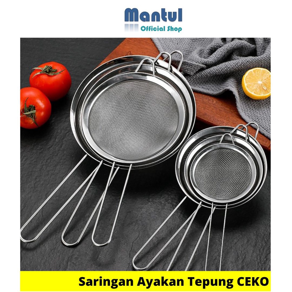 Jual Mantul Saringan Minyak Halus Stainless Saringan Ceko Saringan Teh Saringan Minyak 1674