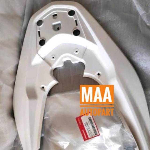 Cover Grab Rail Begel Behel PCX 150 CBU Led White Putih 84151K35V00ZC Asli