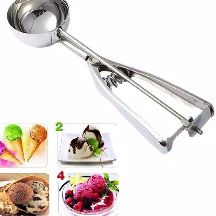 [PRODUK L9VF7] Ice cream Scoup 4 5 6 cm Yakima scop sendok sekop scoop es krim stainless steel DJ0