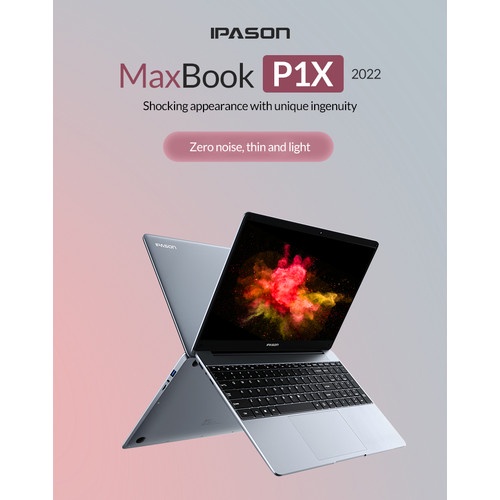 IPASON Laptop Maxbook P1X Intel 10th generation 15.6-inch Business Office Online class(J4125 12G 256G/512G) 2022 NEW