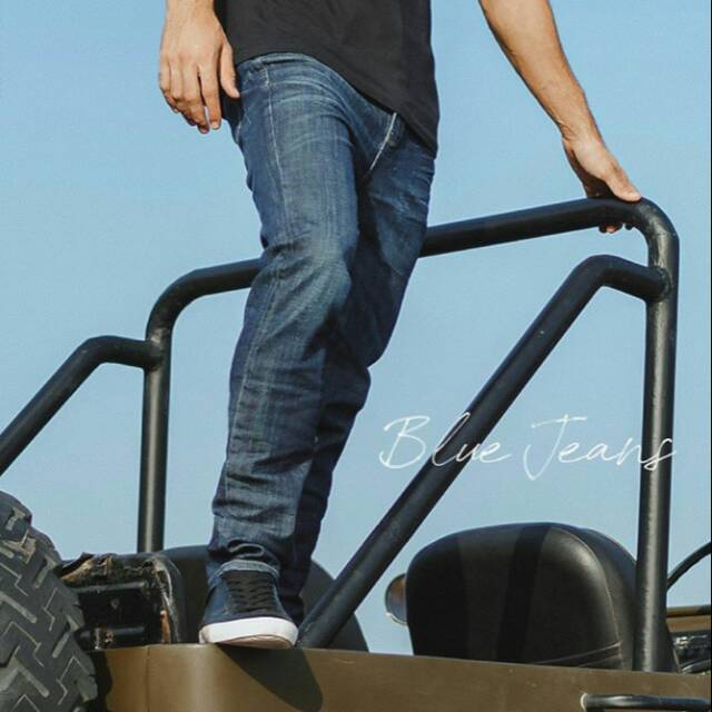 Celana slimfit jeans pria 3second 0111 ORIGINAL