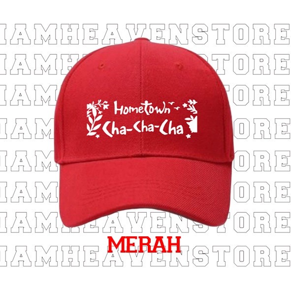 Topi Baseball Cap Hometown ChaChaCha Dusik Hyejin Korea Drakor Kim Seonho Kepala Hong Topi Bisbol Hometown cha cha cha