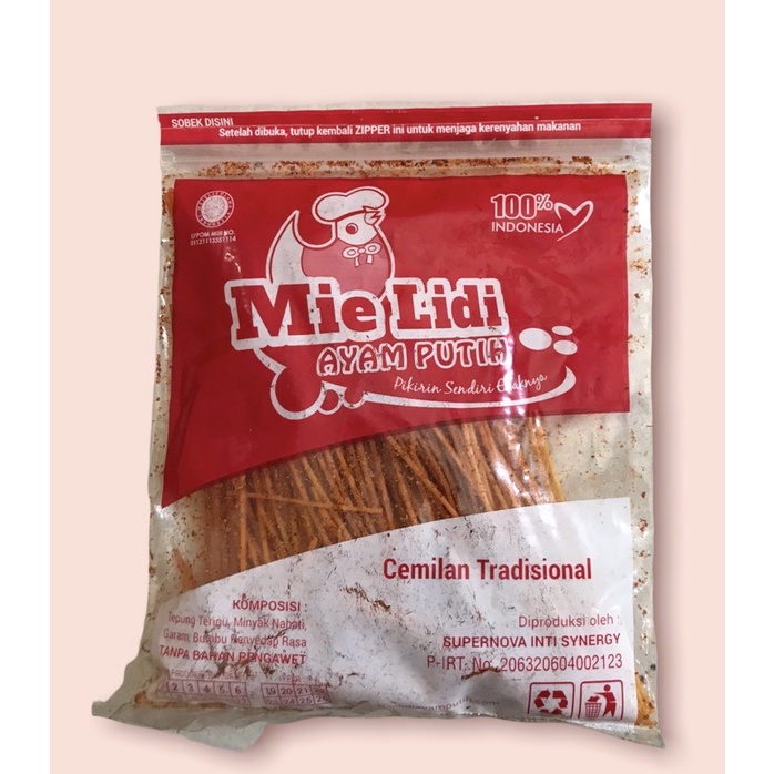 

Mie lidi pedas