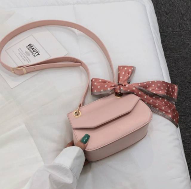 Free ongkir  tas impor selempang wanita fashiong Syal murah handbag kulit sintetis terbaru