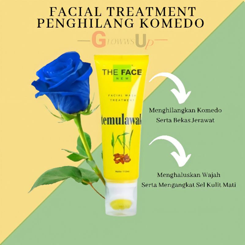 THE FACE TEMULAWAK FACIAL TREATMENT ORIGINAL BPOM 110ml