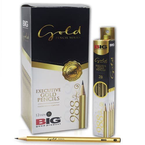 

Pensil 2B BIG 988 Executive Gold - ATK