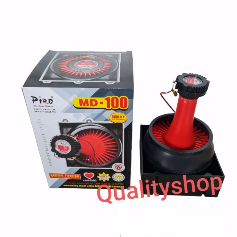 Tweter Putar Panggil Walet PIRO MD 100 MD100 Anti Air Neodymium