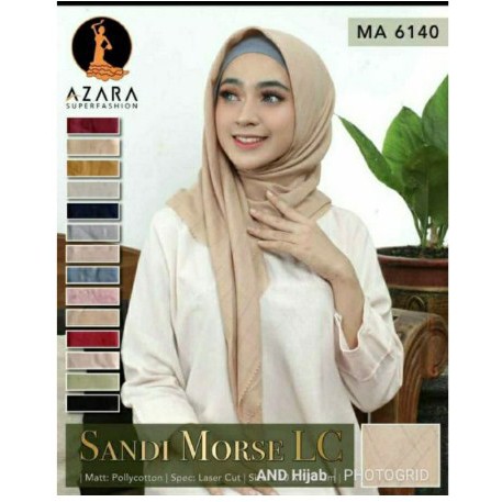 SEGIEMPAT SANDI MORSE VOAL WAFFLE LASER CUT BY AZARA