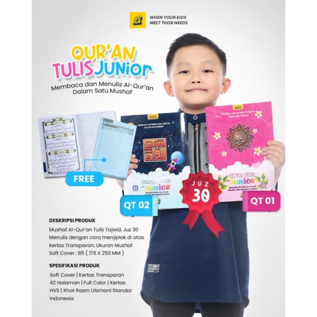 

Hoofla Al-qur'an Tulis Junior