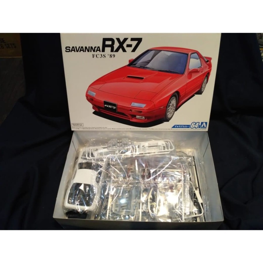 AOSHIMA 1/24 MAZDA FC3S SAVANNA RX-7 '89