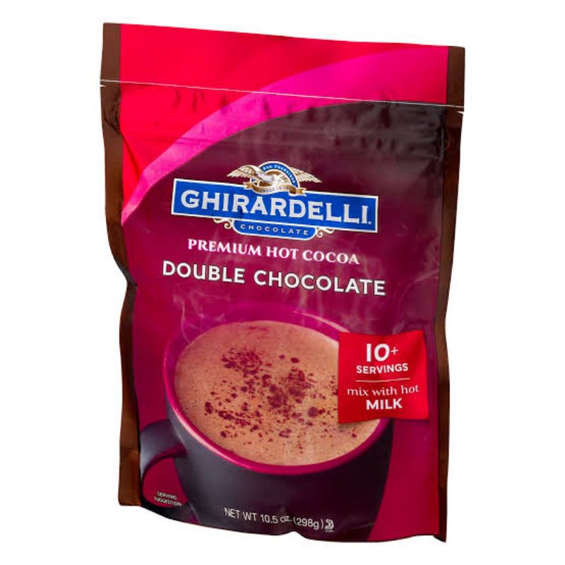 

GHIRARDELLI PREMIUM HOT COCOA MIX DOUBLE CHOCOLATE 296GR