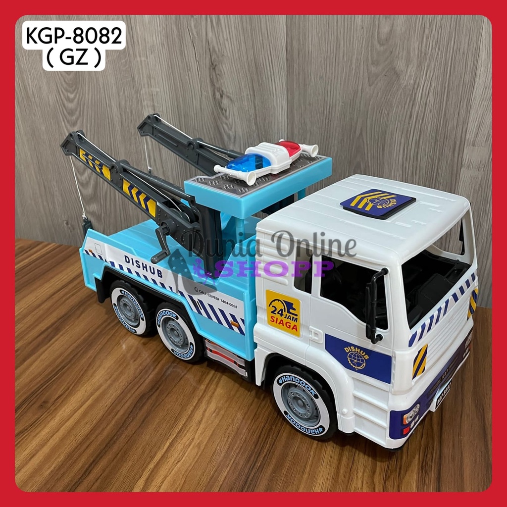 MAINAN ANAK LAKI LAKI MOBIL TRUK DEREK KGP8082 UKURAN BESAR / TRUCK