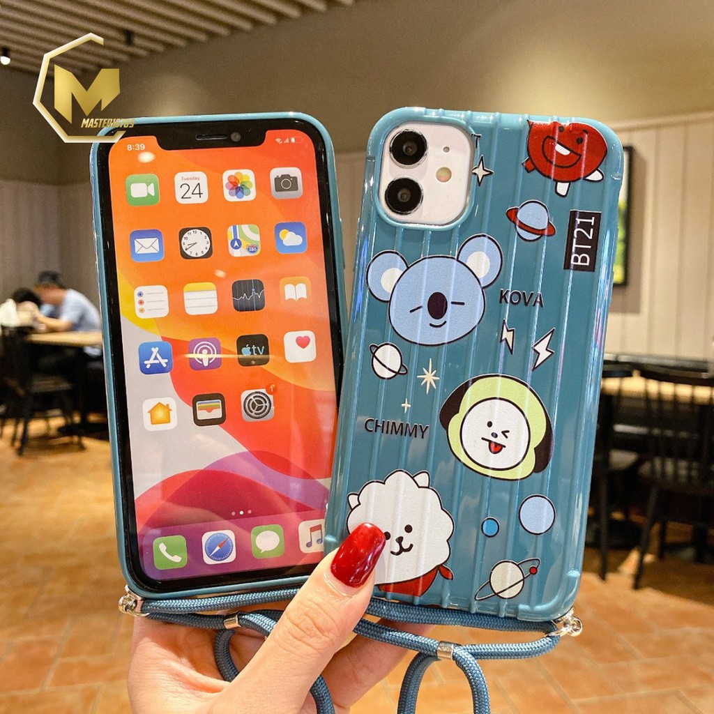 SS163 case Slingcase Lanyard KARTUN Vivo Y91c Y1s Y91 Y93 Y95 Y12 Y17 Y15 Y19 U3 Y5s MA858