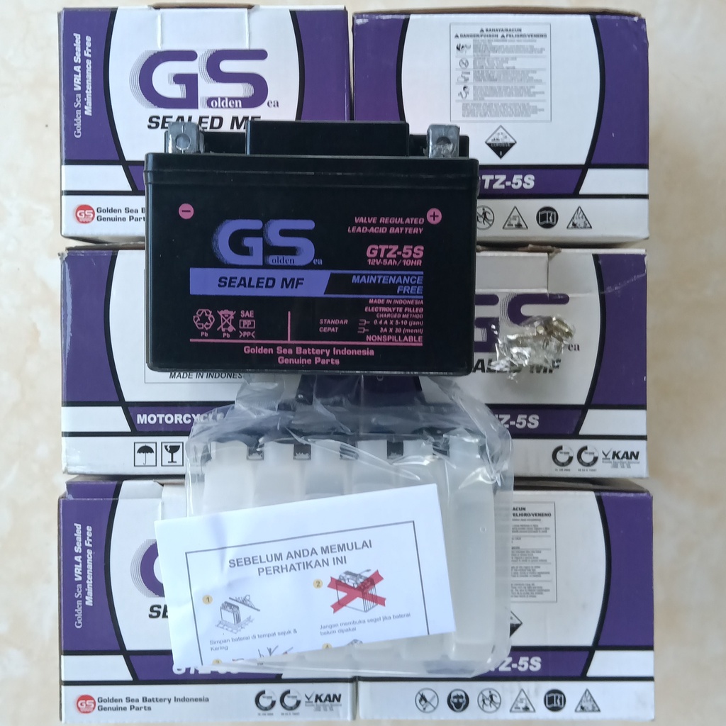 Aki GS Motor Honda Beat Scoopy Mio