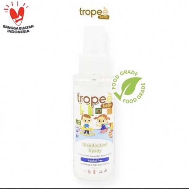 Tropee Bebe Desinfectan Spray 100ml - Desinfektan Sprei 100ml